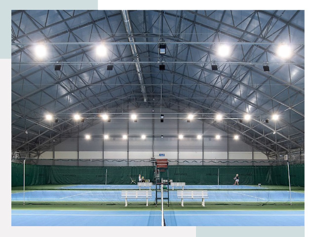 Строительство теннисных кортов в Чебоксары от 617 руб.