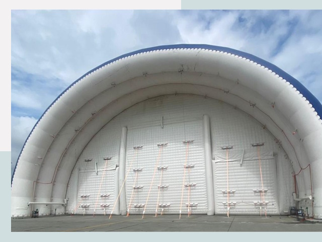 Пневмокаркасные ангары от СтальСтрой-Чбк по цене от 617 руб.