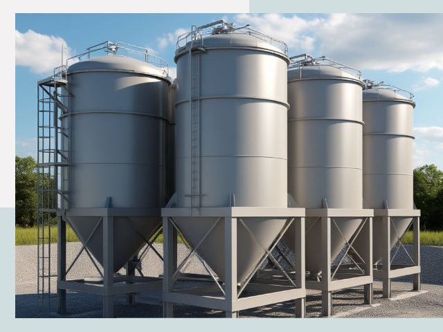 Металлические силосы от СтальСтрой-Чбк по цене 617 руб.