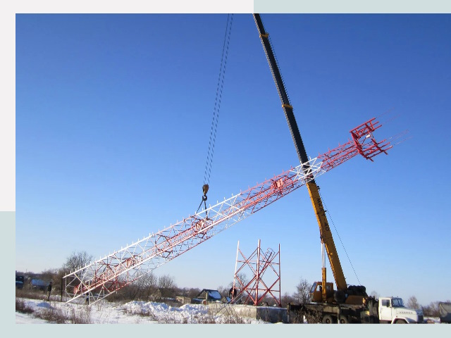 Строительство башен связи в Чебоксарах от 617 руб.