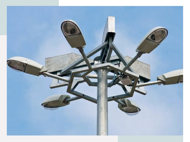 Монтаж осветительных мачт в Чебоксарах