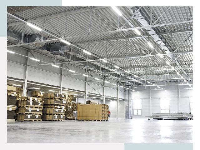 Освещение ангаров в Чебоксарах