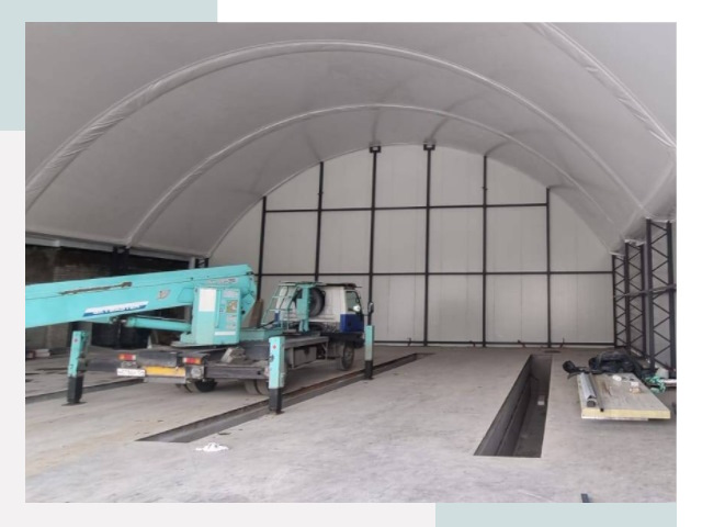 Внутреннее оснащение ангаров в Чебоксарах