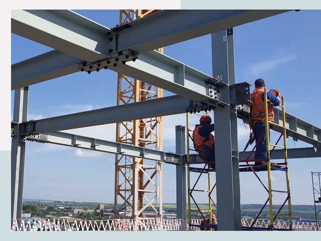 Монтаж металлоконструкций в Чебоксарах