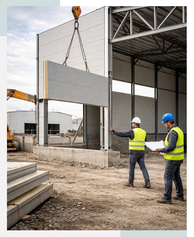 Склад из сэндвич панелей под ключ в Чебоксарах от 9770 р. | СтальСтрой-Чбк