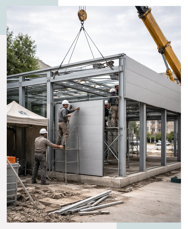 СтальСтрой-Чбк: торговый павильон под ключ в Чебоксарах от 35994 р.