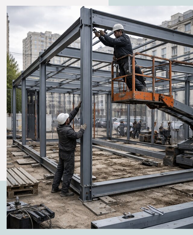 Строительство и монтаж торговых павильонов под ключ в Чебоксарах