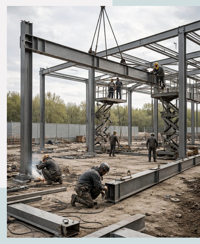 Строительство выставочных павильонов из металлоконструкций в Чебоксарах